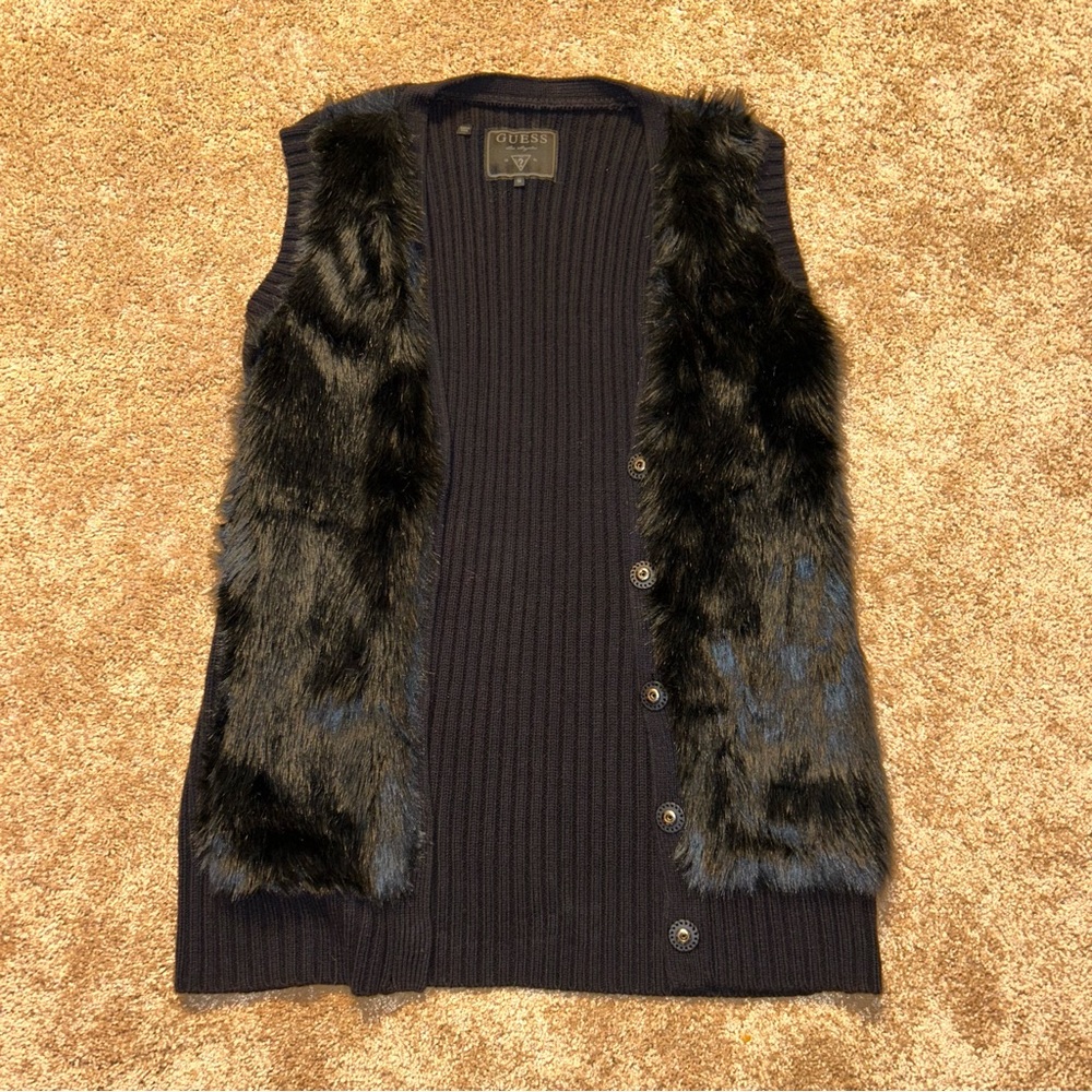 Guess Faux Fur Vest
